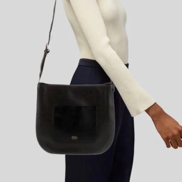 Frances Valentine Ellen Boarskin Hobo Black: Elegant & RARE - Picture 11 of 11